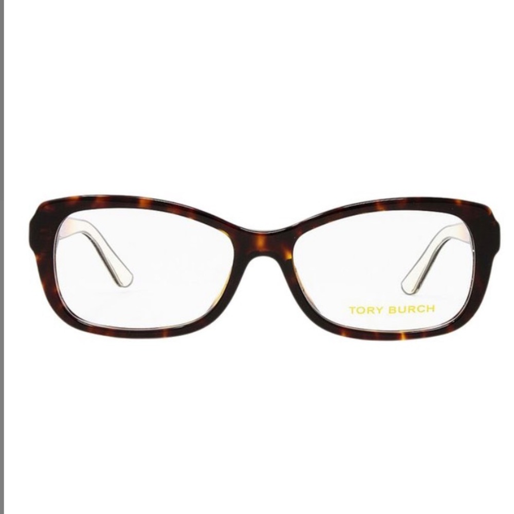 Tory Burch Dark Tortoise Oval Eyeglass Frames NWT